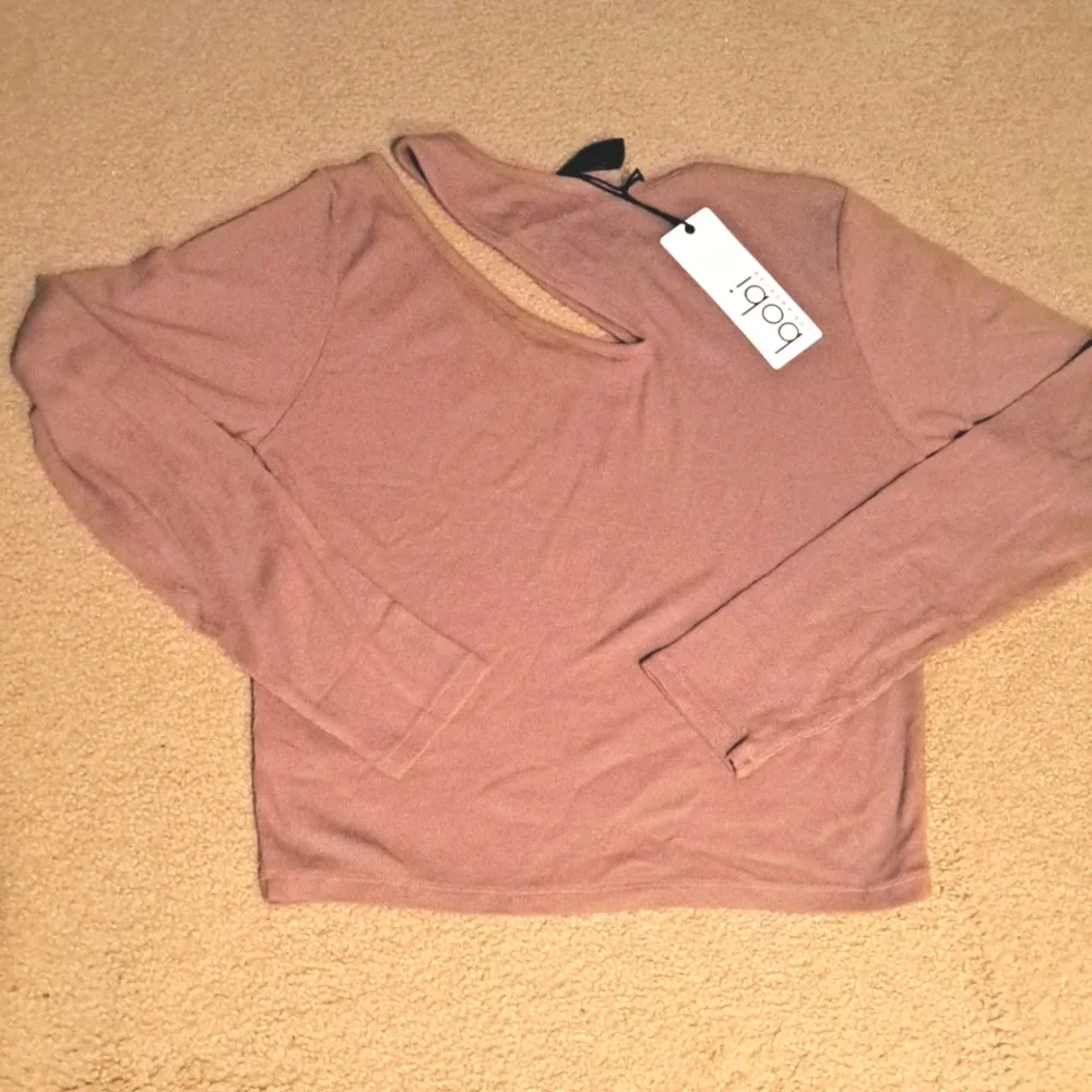 Womens BOBI CUT OUT TOP. XL - Picture 2 of 9